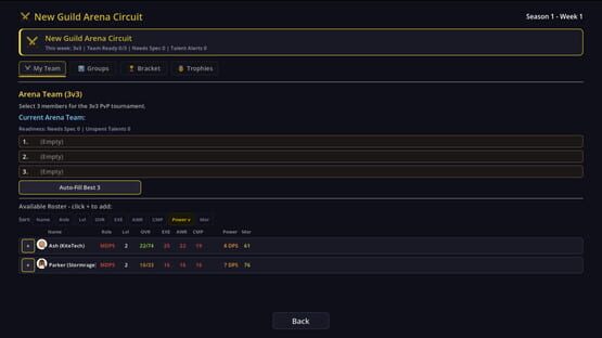 Screenshot Mythic Manager
