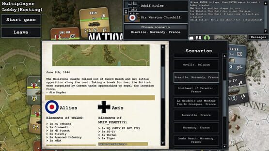 Screenshot Nations At War Digital