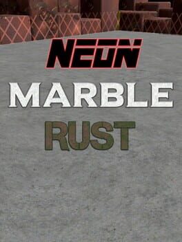 Cover Neon Marble Rust