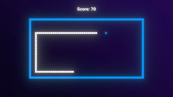 Screenshot Neon Snake
