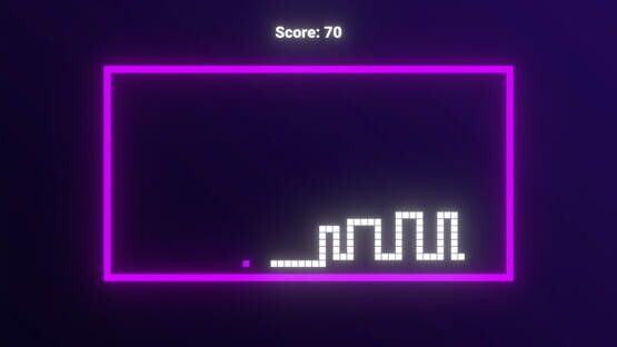 Screenshot Neon Snake