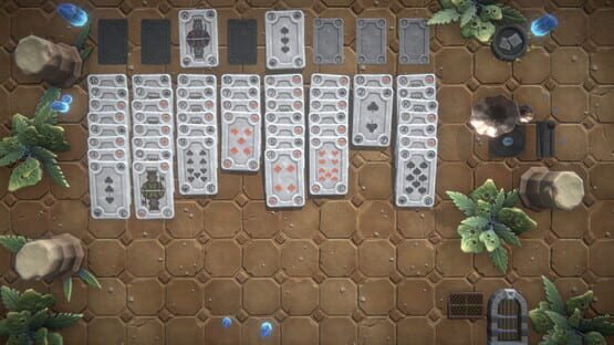 Screenshot Nofrills Solitaire