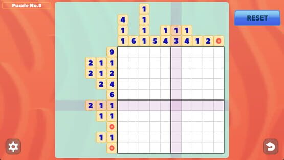 Screenshot Nonogram: Girl's Sweets II