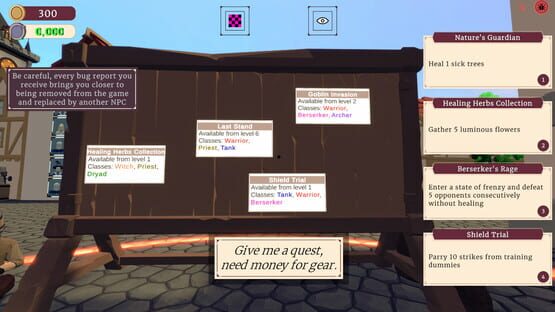 Screenshot NPC Simulator