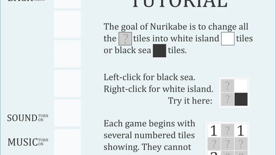 Screenshot Nurikabe