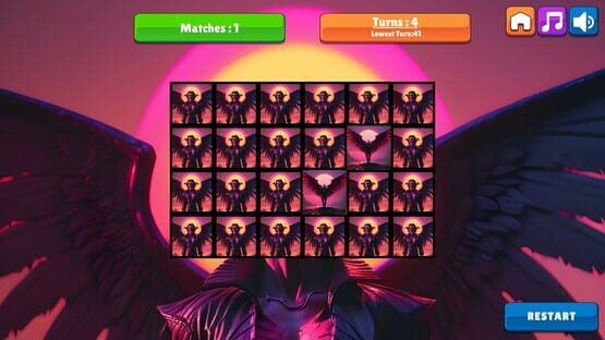 Screenshot OG Memory: Synthwave Vampires