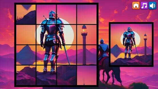 Screenshot OG Puzzlers: Synthwave Knights