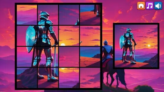 Screenshot OG Puzzlers: Synthwave Knights