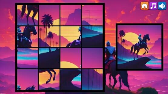 Screenshot OG Puzzlers: Synthwave Knights