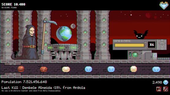 Screenshot Opus Mortem