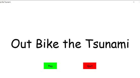 Screenshot Out Bike the Tsunami