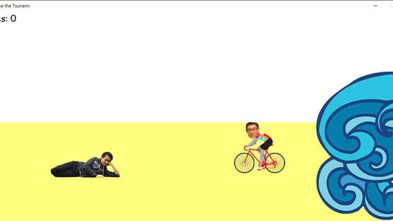 Screenshot Out Bike the Tsunami