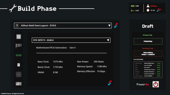 Screenshot PC Versus