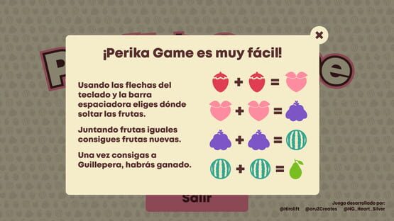 Screenshot Perika Game