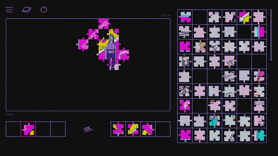 Screenshot Pieces I: A Maskros Nebula Game