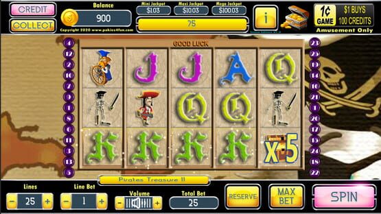 Screenshot Pirates Treasure II