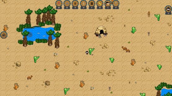 Screenshot Pixel Caveman