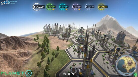 Screenshot PlanetX