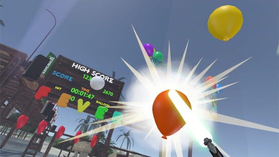 Screenshot Play with Balloon