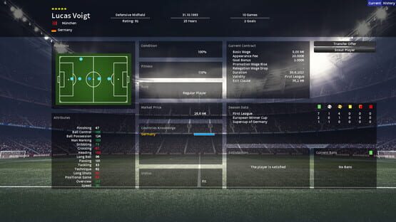 Screenshot Player's Eleven