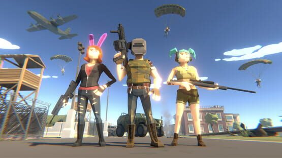 Screenshot Polygon Bit Battle Royale