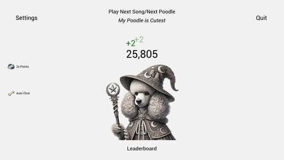 Screenshot Poodle Clicker