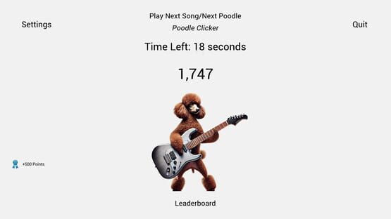 Screenshot Poodle Clicker