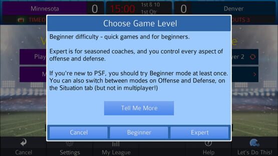 Screenshot Pro Strategy Football 2019
