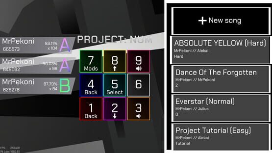 Screenshot Project: Num