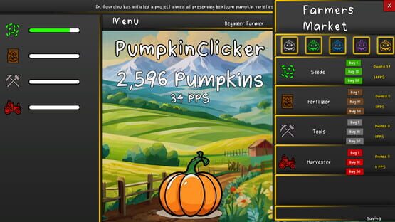 Screenshot Pumpkin Clicker