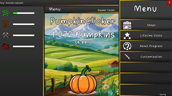 Screenshot Pumpkin Clicker