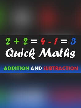 Cover Quick Maths: addition and subtraction