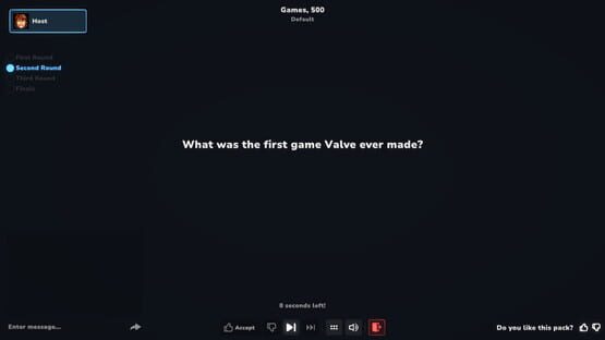 Screenshot Quiz Game Night