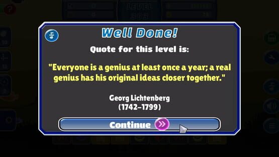 Screenshot Quotes Quest - Match 3