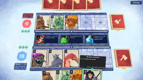 Screenshot Relics: The Card Game