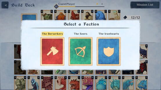 Screenshot Relics: The Card Game