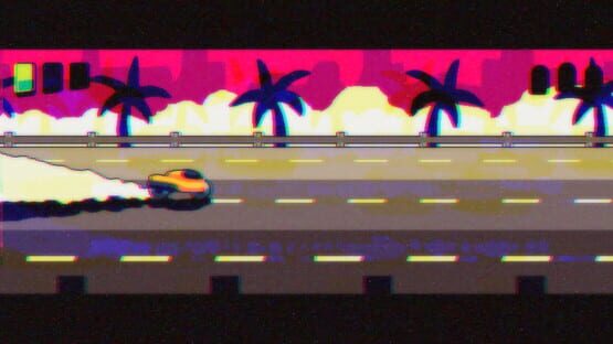 Screenshot Retrowave Road