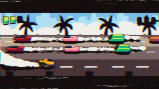 Screenshot Retrowave Road