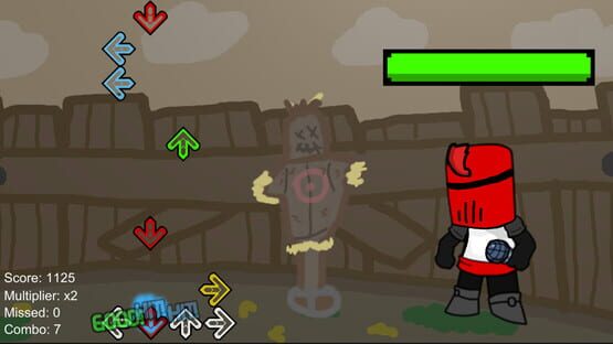 Screenshot Rhythm Knights
