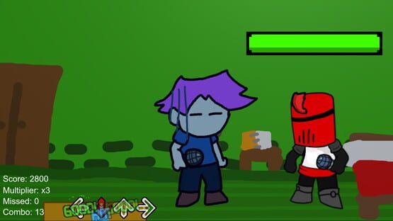 Screenshot Rhythm Knights