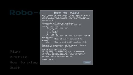 Screenshot Robo-orders