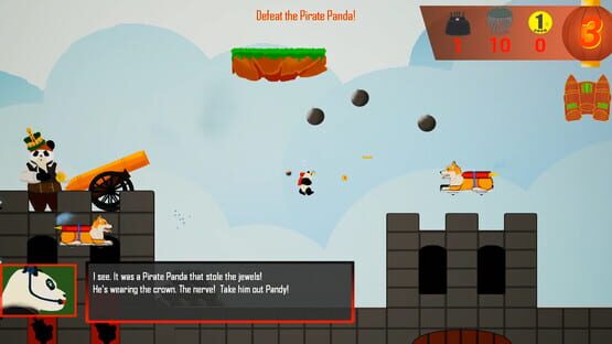 Screenshot Rocket Panda Panic
