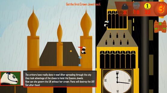 Screenshot Rocket Panda Panic