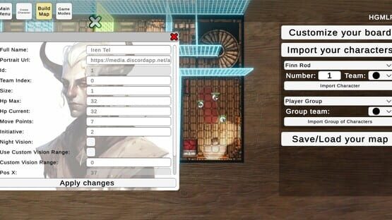 Screenshot Roles & Dice