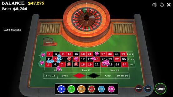 Screenshot Roulette Simulator 2024