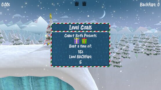 Screenshot Santa's Slippery Slope Ski Stunts
