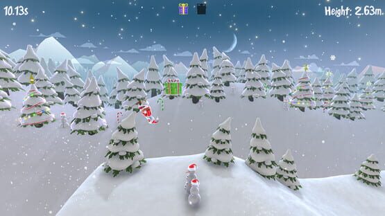 Screenshot Santa's Slippery Slope Ski Stunts
