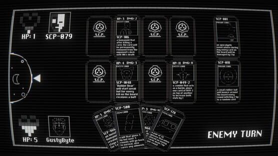 Screenshot SCP: Cardtainment Breach