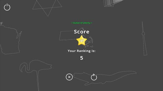 Screenshot Shape Quiz