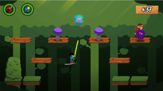 Screenshot Sharp Wands